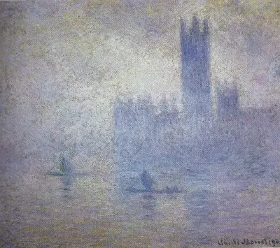 Houses of Parliament, Effect of Fog, 1903 Claude Monet